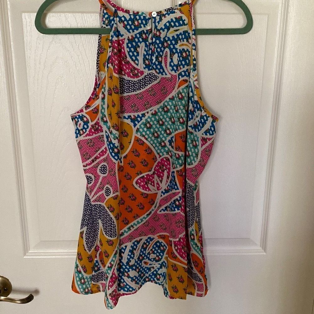 Violet + Claire Women’s Thin Strap Top, Multi-Color, Size M - Picture 6 of 6